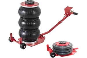 SXNMMWEU Air Jack - 3 Ton/6600 lbs Pneumatic Jack, Heavy Duty Car Lift Jack, with Adjustable Elongated Handle & Thick Rubber Pad, for Car Repair and Tire Changing