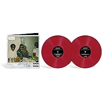 Kendrick Lamar good kid,m.A.A.d city赤色LP Good Kid: M.a.a.d City (10th Anniversary Red Vinyl Edition