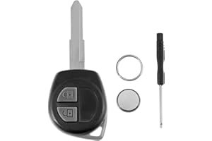 GLOUVDEYZ For SUZUKI Swift Key Fob for suzuki ignis Key Fob SX4 Liana Alto vauxhall agila Key Fob 2 Buttons Car Key Case Battery CR1620
