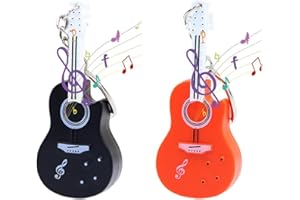 SHICHANGDA Tiny Violin Keychain with Sound | Mini Creative Violin Keyring | Worlds Smallest Violin Keychain that Plays Music | Mini Violin Keychain with Sound for Music Fans Lovers Souvenir Gift