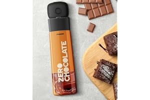 GENERICO Prozìs Salsa Zero Chocolate 335 grammi - sciroppo cioccolato senza zucchero- Topping dolci, gelati e torte