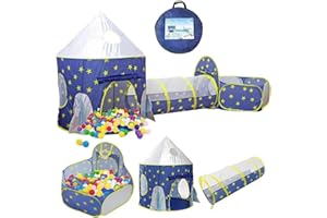 FRILLA Spielzelt, Spielhaus, Babyzelt, Bällebad, Kinderzelt, Ideal für Zuhause & im Garten - MAGICHOUSE
