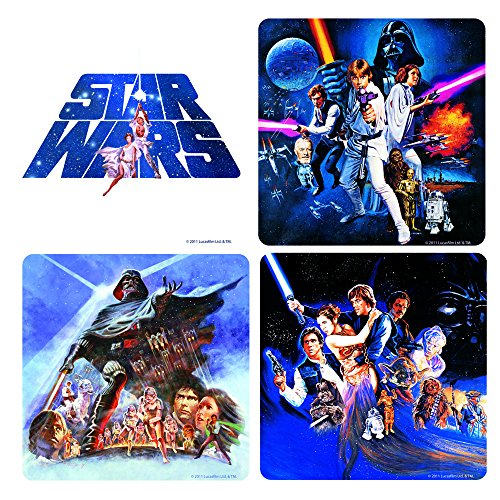 Star Wars – Untersetzer 4er Set – Krieg der Sterne – Episode 4-6 - 2