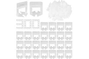 W RXKIOCS 300 Pièce Nivellement Carrelage Croisillon Carrelage Autonivelant Cale Autonivelante 1mm Kit de Nivellement pour Carrelage Calle Carrelage Croisillon Autonivelant Croisillon Carrelage Autonivelant 1mm