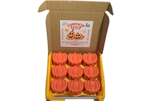 MELTSONFIRE Pumpkin Wax Melts Natural Handmade Highly Scented Pumpkin Spice Halloween Scent