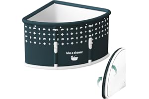 RUTAQIAN Faltbare Badewanne für Erwach und Kinder, Badewanne zum Heißes Bad, Eisbad, Spa, 55 X 70 X 90 cm