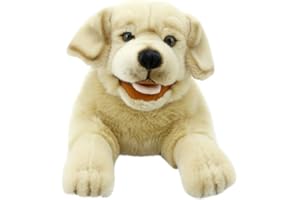 The Puppet Company - Playful Puppies - Yellow Labrador Hand Puppet