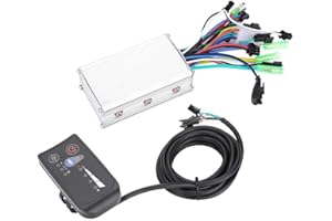 Jadeshay Controllore Motore,36V 250W/350W Bicicletta Elettrica Controller Motore Centralina Bici Elettrica Controller Brushless Elettrico Kit di Controllo Senza Spazzole Sostituzione con Display LCD