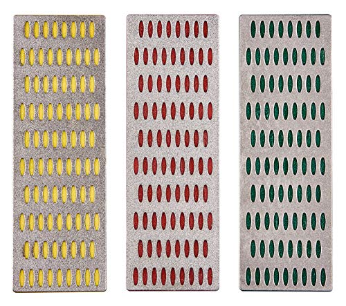 Am-Tech 3 piezas diamante Profesional piedra de afilar Conjunto, E2500