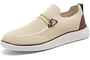 VGPSFN Mens Loafers Slip On Walking Shoes Sneaker Gym Sports Running Shoes Lightweight Work Shoes Soft Penny Driving Shoes