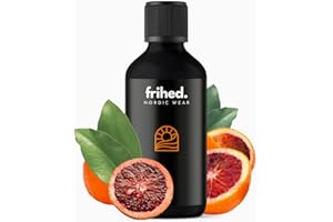 ‎FRIHED. NORDIC WEAR frihed.® Saunaaufguss Sunset Glow - Hochkonzentriertes Orangen-Öl - Erfrischend - Langanhaltender Duft - 100ml Glasflasche - Made in Lüneburg
