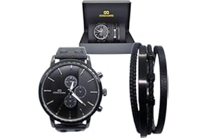 Giorgio & Dario Coffret Cadeau Montre Homme & Bracelet Parure Homme