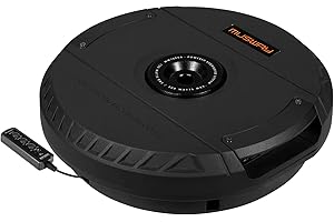 Musway MW1000A - 28 cm (11') Aktiv-Reserverad Subwoofer auch für Notrad | 300 Watt mit Fernbedienung