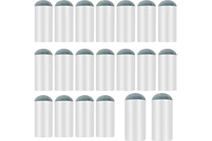 Mabor 20pcs Slip On Pool Cue Tips, Pool Queue Stick Tips Replacement Kit, Billiard Cue Sticks Cues Repair Kit Accessories