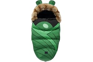 MSUITABLE Sacchi Termici Passeggini Universale Sacco A Pelo per Passeggino Impermeabile e Antivento Adatto per Passeggini, Carrozzine, Seggiolini Auto, Culla