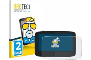 brotect Screen Protector Anti-Glare compatible with TomTom GO 620 (2 Pack) Screen Protector Matte, Anti-Fingerprint Protection Film