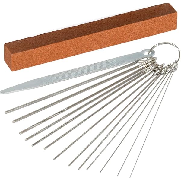 Kit File Per Chitarra - 3 Lime Per Dadi E Ponti, Estrattore Corde, Riparazione Liuteria - Foto 3