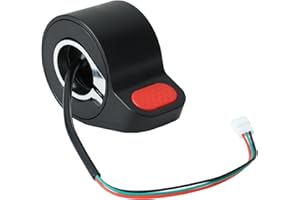 ANRBB Accélérateur de Pouce pour Xiaomi M365 1S Essential Pro 2, Finger Throttle Booster Rouge, Poignée Accélérateur Réactive, Compatible avec Xiaomi M365, Pro, Pro2, Accelerateur Trottinette Electrique
