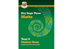 Coordination Group Publications Ltd (CGP) New KS3 Maths Year 8 Student Book - with answers & Online Edition