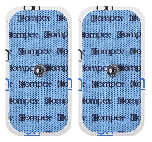 Compex Elektroden Easysnap Performance, Blau, 50 x 100 mm, 42222 - 2