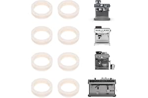 APAUSVCM Filz-Unterlegscheiben, Ersatz für Breville Espressomaschinen, Espressomaschinen, Zubehör, Wollringteile, kompatibel mit BES870, BES878, BES880, BES980, BCG820 Modellen, 8 Stück