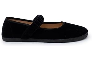 Pisamonas Merceditas Barefoot Terciopelo Tira Fruncida