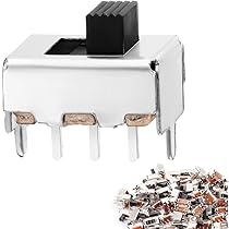 The Lord Of The Tools 50pcs Mini Interrupteur à Glissière De Panneau 3