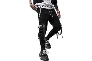 XYXIONGMAO Męskie spodnie Jogger Techwear Hip Hop Harem Spodnie Streetwear Taktyczne spodnie dresowe
