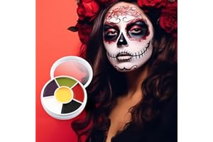 BETELIGIR Fake Blood Gel Makeup Kit, Washable Fake Blood 6 Colors Special Effects SFX Zombie Makeup Kit Halloween Professional Non Toxic Face Body Paint Oil Sfx Makeup Set