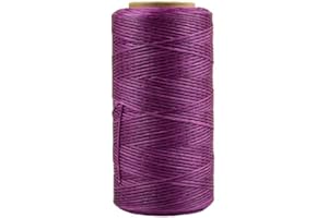 SZAERFA 260m di cuoio cucito filo filo cerato per riparazione tappezzeria artigianale fai-da-te 17 colori opzionali 1mm spessore 1 pezzo