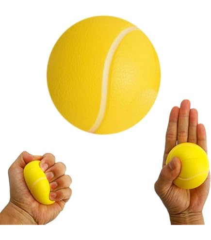 Lot De 4 Balles De Thérapie Pour La Main, 4 Niveaux De Résistance, Exercice Et Rééducation, Strendier