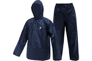 CHRUOXUAN Ultra-Lite Rain Suit for Men Women Durable Protective Rainwear Waterproof Rain Coat Rain Gear for Climbing,Cycling, Farming, Hiking