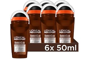 L'Oréal Män Expert 48H deoroller för män, deodorant roll-on mot stark svettlukt, svettning och armvätta, deodorant för män me