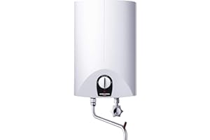 Stiebel Eltron 222192 SN SL GB Small Electric Water Heater, with Opella Tap + Outlet spout, 10 litres, pressurised Appliance, oversink, 2000 W