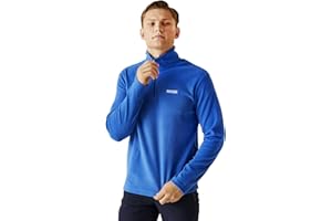 Regatta Uomo Felpa con Zip in Pile Thompson, Navy