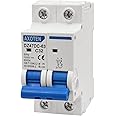 2P Interruttore Magnetotermico,32A Fotovoltaico DC Mini Interruttore 6kA Interruttore di Sicurezza con rilascio di Sovracorre
