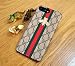 Produktbild hoisam Luxus Designer GG Stil Schutzhülle für iPhone 7Plus/8Plus 5.5 inch Tasche hülle (iPhone 7 Plus/8 Plus 5.5 inch, iPhone 7 Plus/8 Plus [Bee])