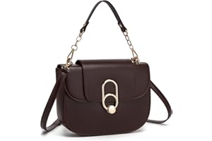 Miss Lulu Cross Body Bag for Women, PU Leather Crossbody Bag | Black Handbags & Shoulder Bags for Women, Stylish and Practical Daily Use Bag