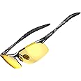 ATTCL Men's Fashion Driving Polarized Sports Sunglasses for Men Al-Mg Metal Frame Ultra Light