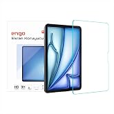 Engo Apple iPad Air 11 İn&ccedil; İle Uyumlu Ekran Koruyucu 9H Temperli Kırılmaz Esnek Nano Cam, &Ccedil;izilmeye Ve Darbeye Dayanıklı Koru