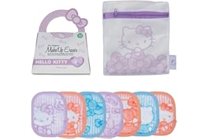 L'Original MakeUp Eraser - Set de 7 jours, efface tout le maquillage avec de l'eau, y compris le mascara, l'eye-liner, le fond de teint, le rouge à lèvres et bien d'autres choses encore !