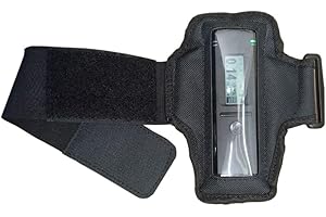 Radiacode Case 102 103 Wasserdichtes Armband Beinband mit verstellbarem Riemen aus Neoprene mit lichtreflektierendem Streifen (Hiking Black)