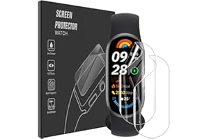 AOKUMA Schutzfolie für Xiaomi Smart Band 9,[2 Stück] Weiche TPU Displayschutzfolie Kompatibel mit Xiaomi Mi Smart Band 9,HD Klarsicht Displayschutz,Kratzfest,Anti-Öl, Anti-Blasen