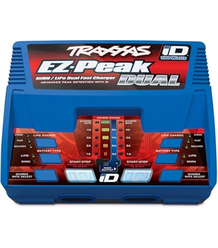 Traxxas 充電器　 EZ Peak Live Dual 200W Traxxas EZ Peak Live Dual, 200W Multi-Chemistry Charger with ID