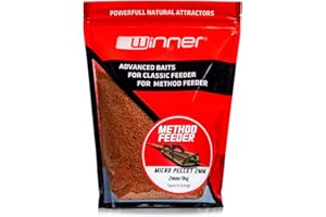 ‎TANDEM BAITS Tandem Baits Karpfen Futter Angelfutter Pellets Method Feeder Pellet 2 mm 1 kg