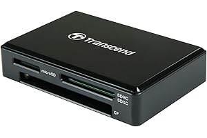 Transcend Lettore di schede multifunzione con USB Type-C USB 3.1 Gen 1, con slot SD, microSD e CompactFlash - TS-RDC8K2