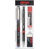 rOtring Visumax + Roller Ofis Seti- 0.7 mm, Kırmızı