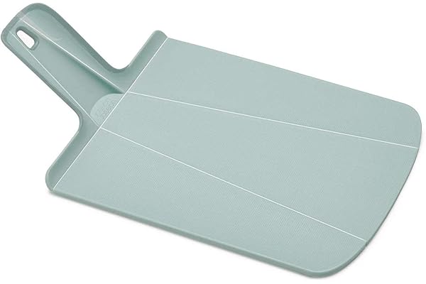 Joseph Joseph Chop2Pot Plus, Planche à découper pliable, petit format - Gris colombe