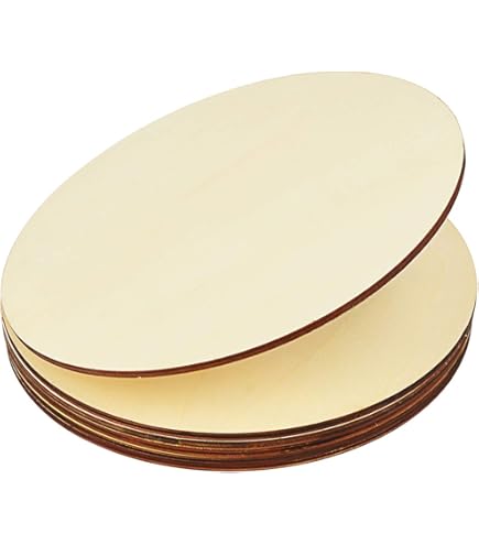 MDF Holz Scheibe Kreise - Deko Basteln 3-50cm, Pack Produktbild-Vorschau 4