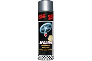 spraila – Cerchione auto argento (500ml)
